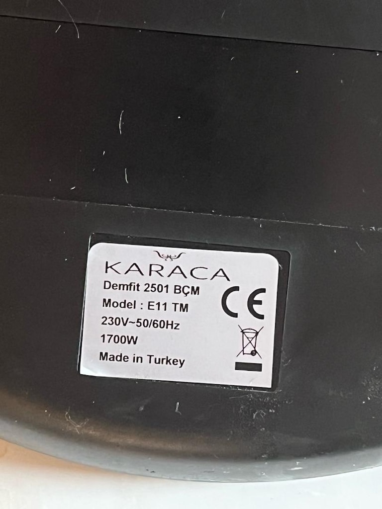 Karaca Demfit 2501 BÇM Çay Makine Tablası ısıtıcısı - 6
