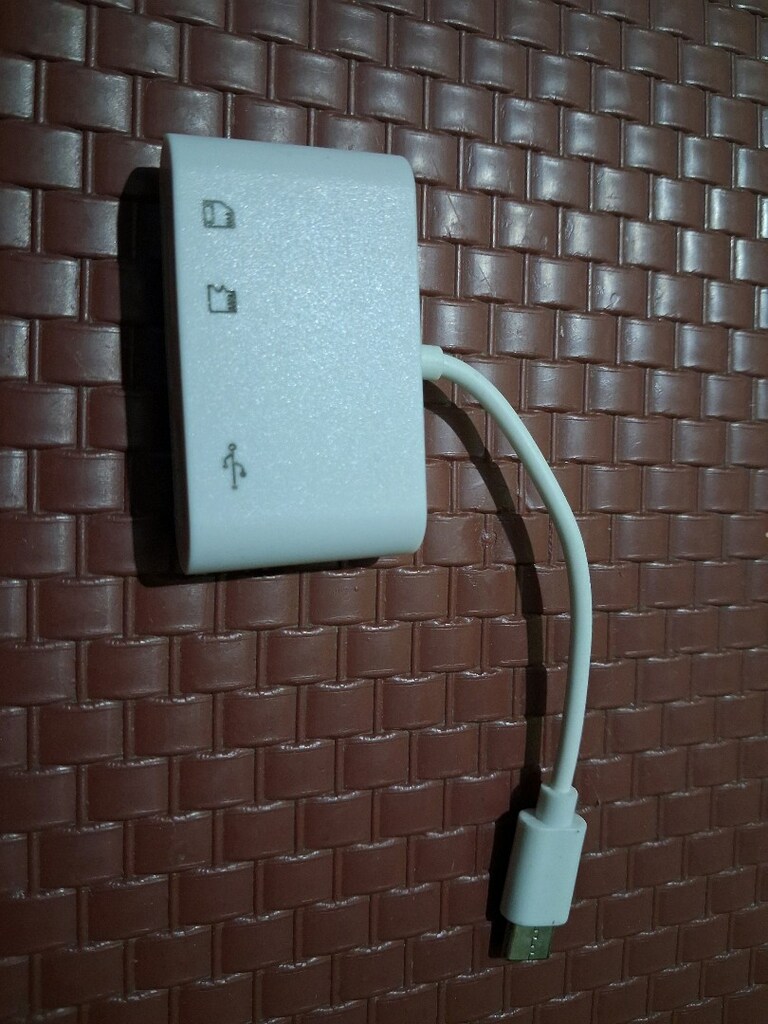 Type C To SD Micro SD TF Kart Okuyucu ve USB Çevirici 3 in 1 Dönüştürü - 4