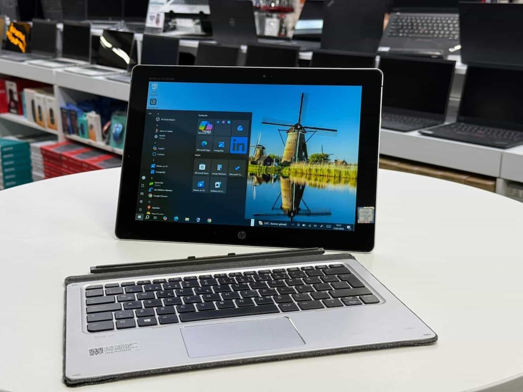 Tablet / Laptop Pc M5-6Y57 Cpu 8Gb Ram 256Gb Nvme 12.5" Dokunmatik - 4