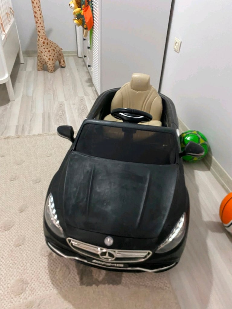 Mercedes Lisanslı Akülü Araba - Kumandalı - Bluetooth - Şarjlı - Çok T - 6