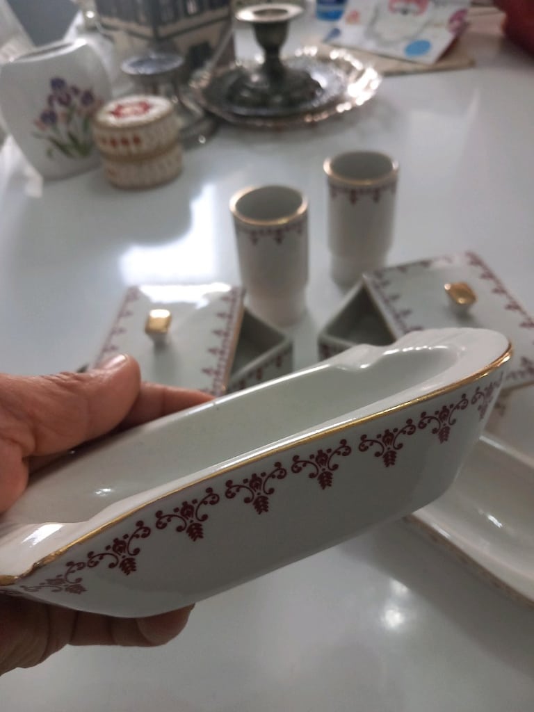 Vintage kültablası seti - 2