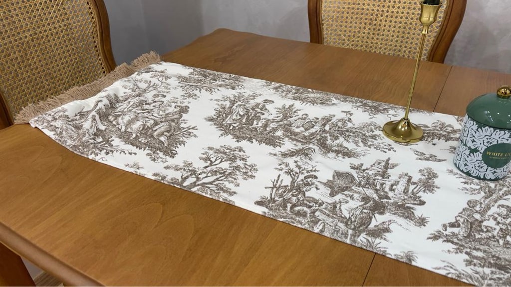 yemek masası + 6 sandalye + 1 bench, ceviz renk, ahşap, açılabilir - 4