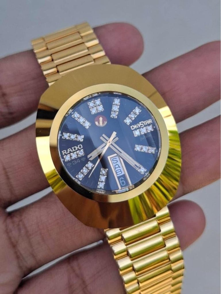 otomatik kutulu eski model rado 1970/80