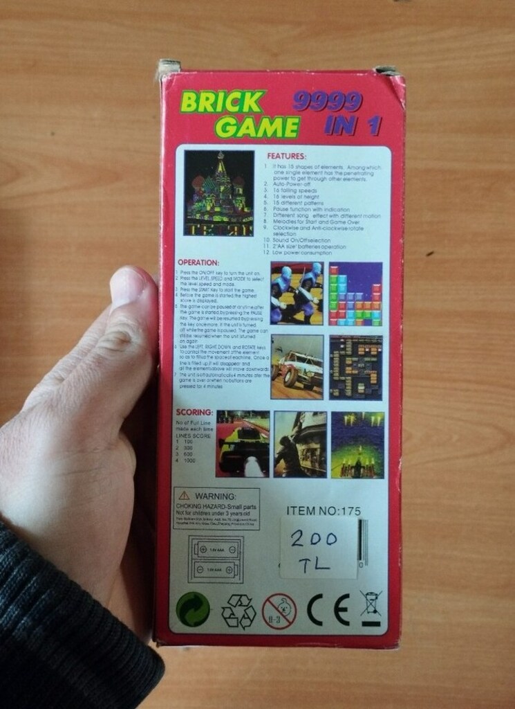 El Atarisi Tetris - SIFIR - 4