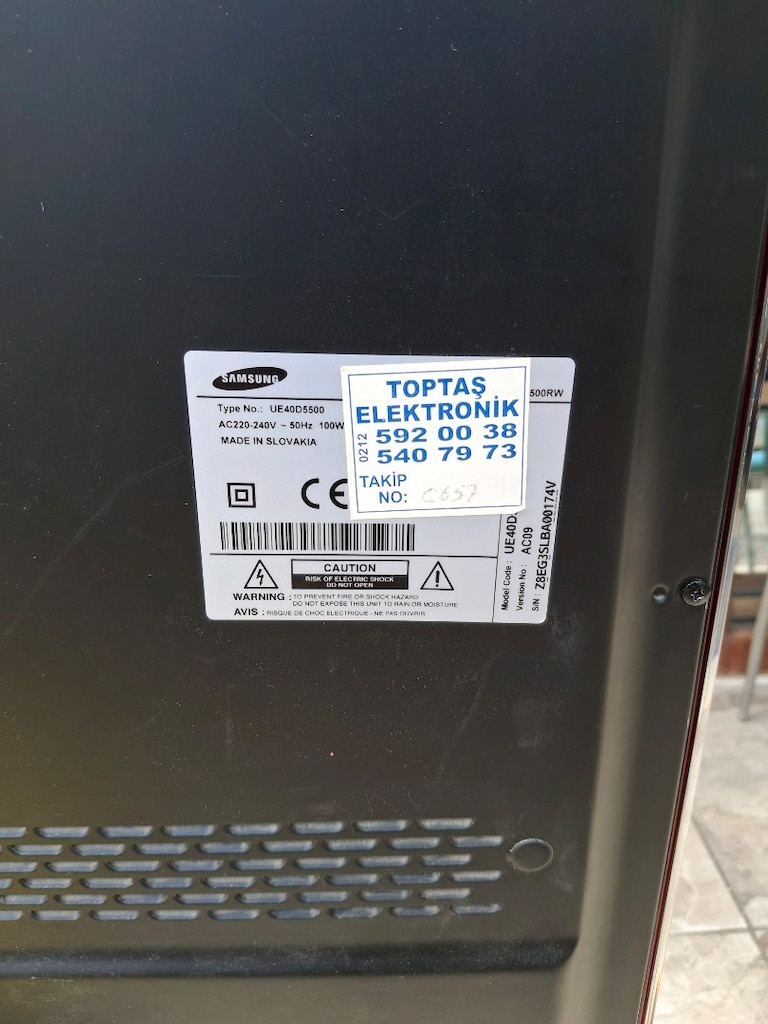 SAMSUNG 40 İNÇ 102 EKRAN TV - 3