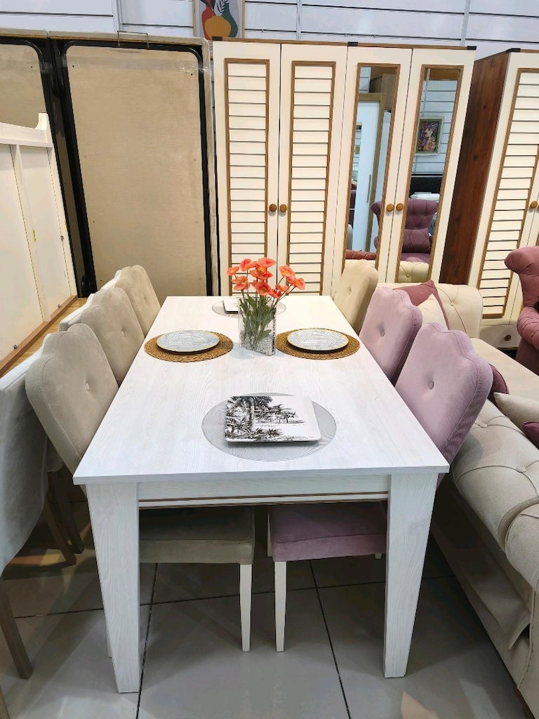 Bellona 6 Kişilik Yemek Masa takimi - 7