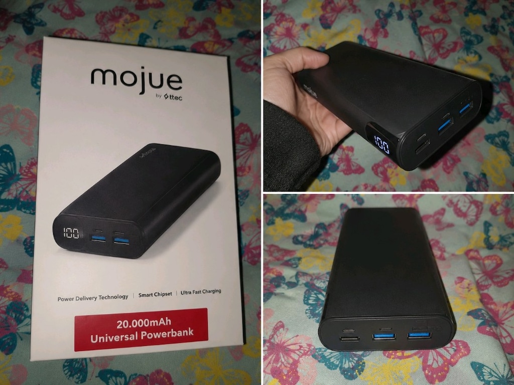 Kutulu Sıfır Ayarında Mojue by ttec 20.000mAh LCD Ekranlı Powerbank