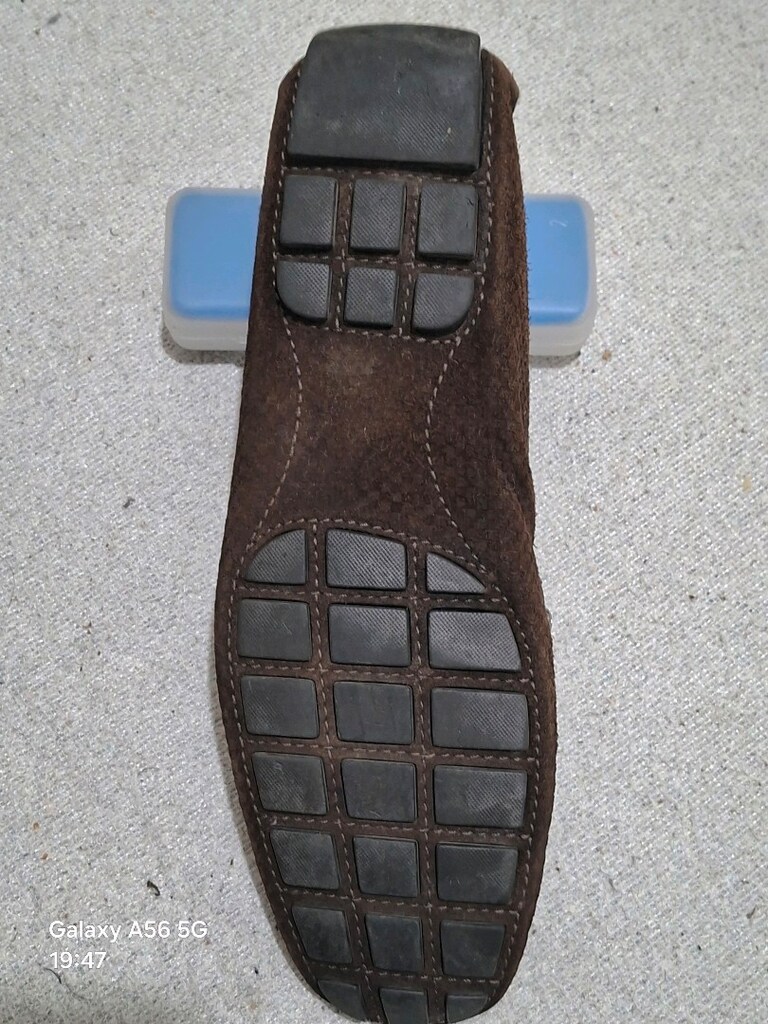 Louis Vuitton Monte Carlo loafer, kahverengi süet az kullanılmış yeni - 3