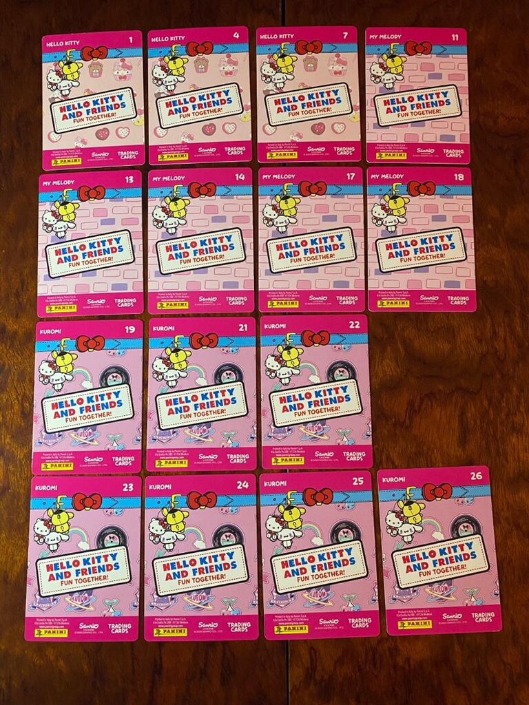 Hello Kitty and Friends Panini Rainbows - 3