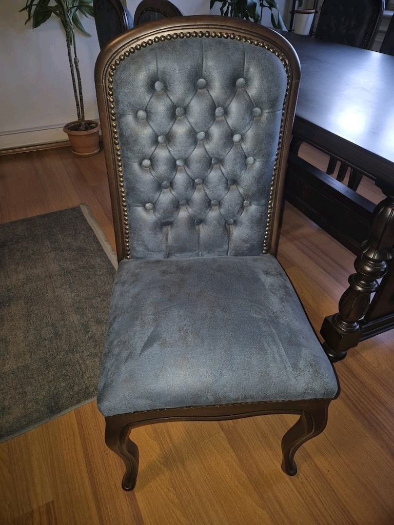 sandalye bakımlı temiz ceviz - 4