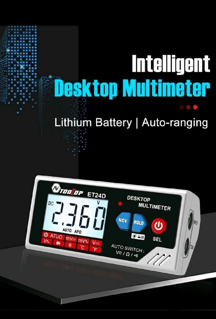 Mini Masaüstü Multimetre CY-20D - 4