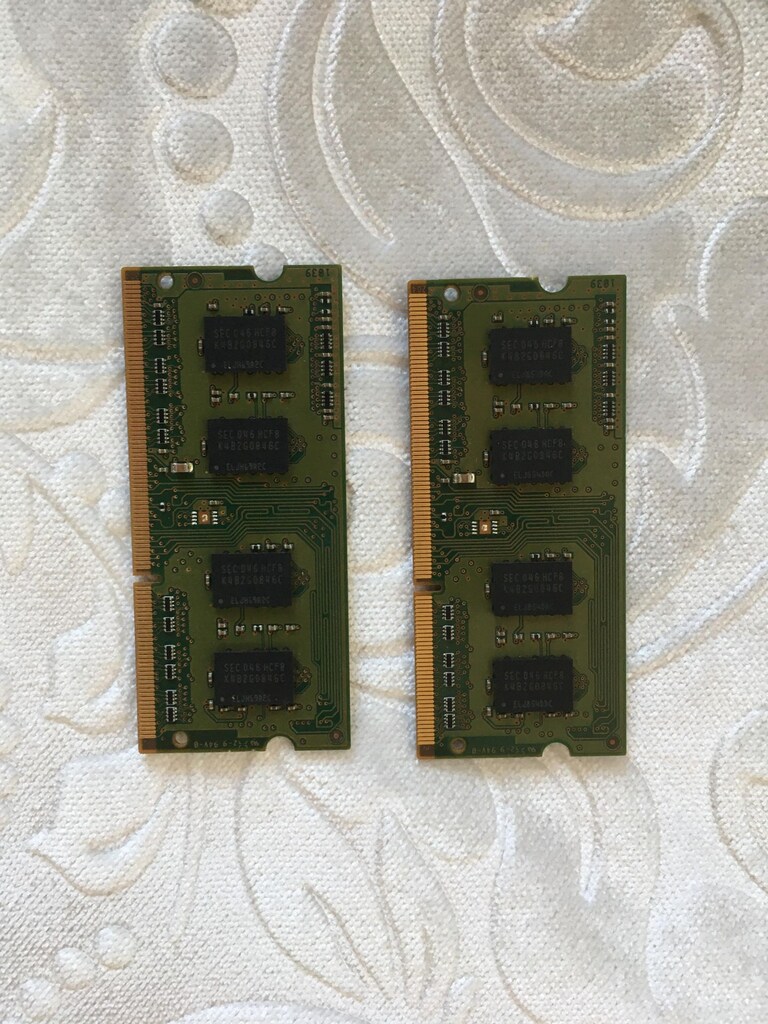 Samsung 4GB DDR3 Laptop Ram 2+2 DDR3 M471B5773CHS-CH9 - 2