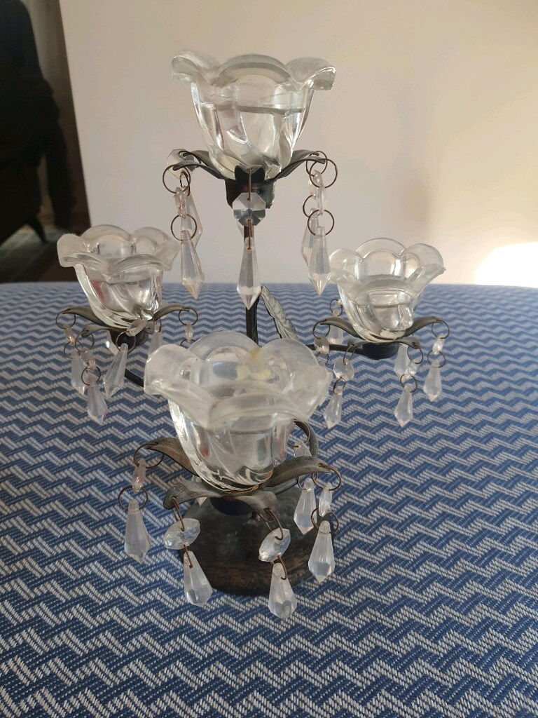 Şamdan mumluk vintage - 5
