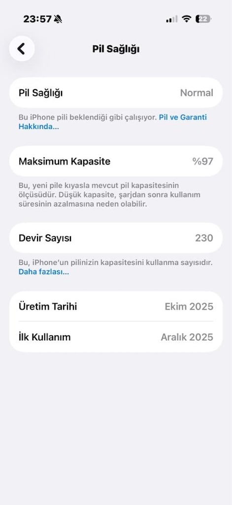 17 PRO 256 GB ACİL NAKİT LAZIM OLDUĞU İÇİN - 8