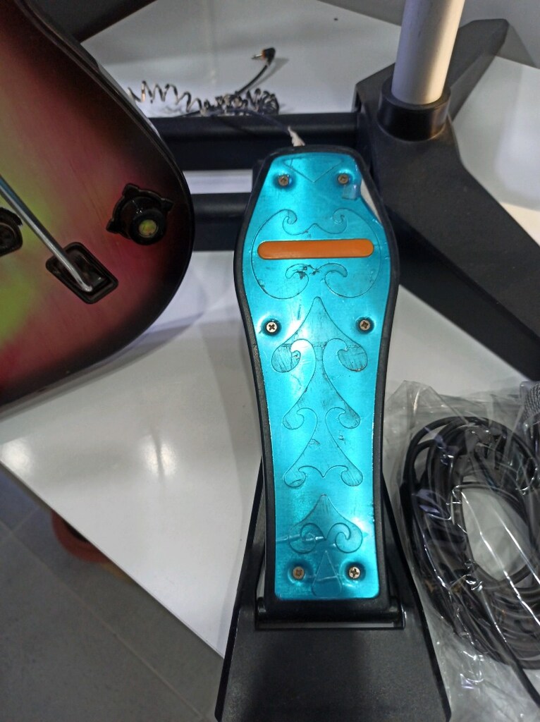 xbox 360 Guitar Hero Rockband 3 Lü Set Gitar Bateri Mikrofon - 5
