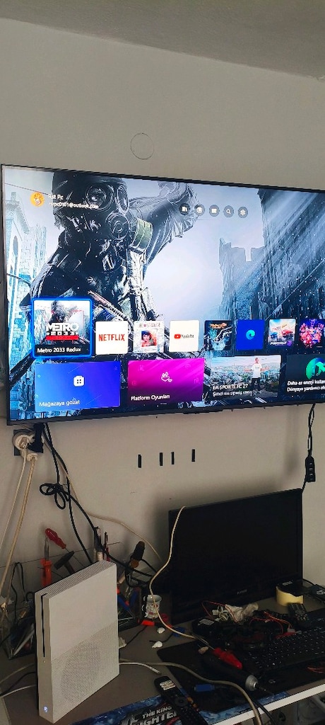 FUL SET__XBOX ONE S 500 GB TEK KOL + 165 HZ GAMİNG MONİTOR + OYUNLAR - 8