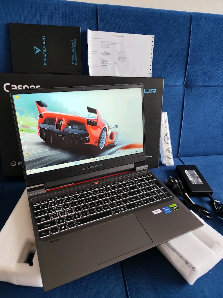 RTX 5060 + 32 GB + 2 TB SSD + İ7 13620H EXCALİBUR GAMİNG LAPTOP - 3