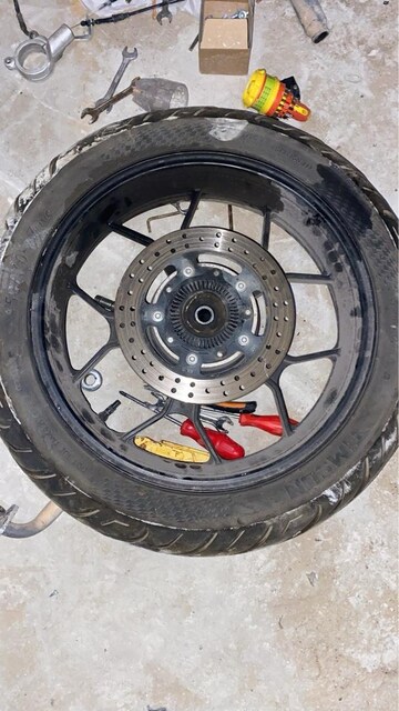 RKS R 250 ARKA JANT LASTİK DİSK DAHİL