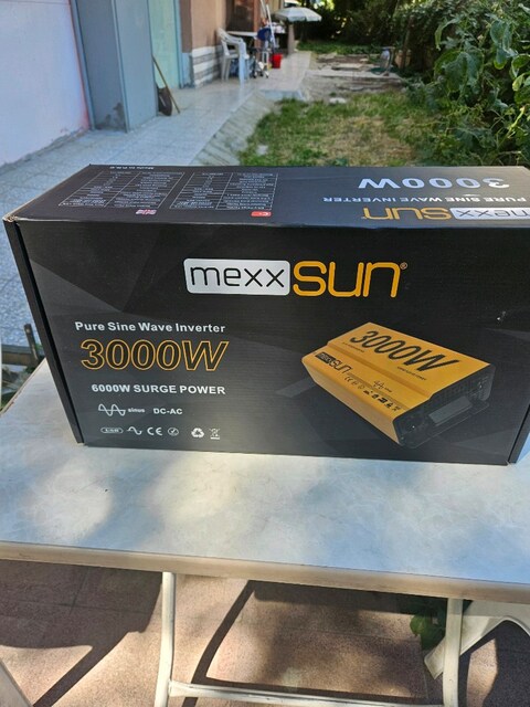 sıfır kullanılmamış 3000W 24volt İNVERTER