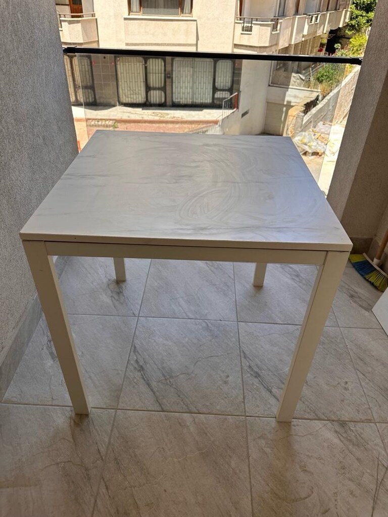 IKEA kare mutfak balkon masası - 7