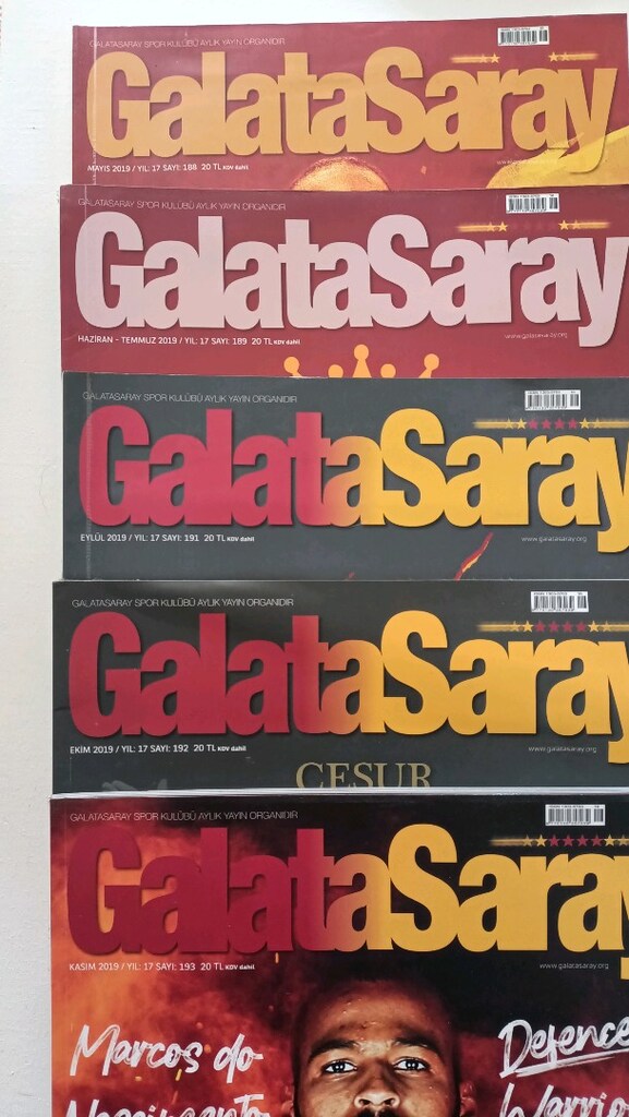 Galatasaray Dergileri - 18 Adet - 2