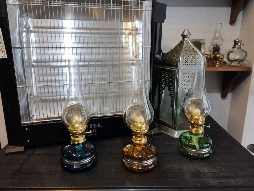 GAZ LAMBASI NO 14 KLASİK RENKLİ ALT ŞİŞE ADET FİAT - 3