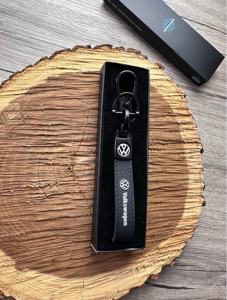 Volkswagen Anahtarlık Orjinal Deri - 5