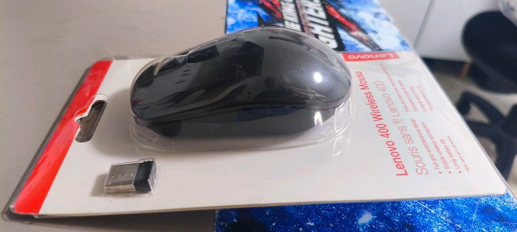 SİFİR_ LENOVO 1200 DPİ KABLOSUZ MOUSE..BUYUK BOY.. - 2