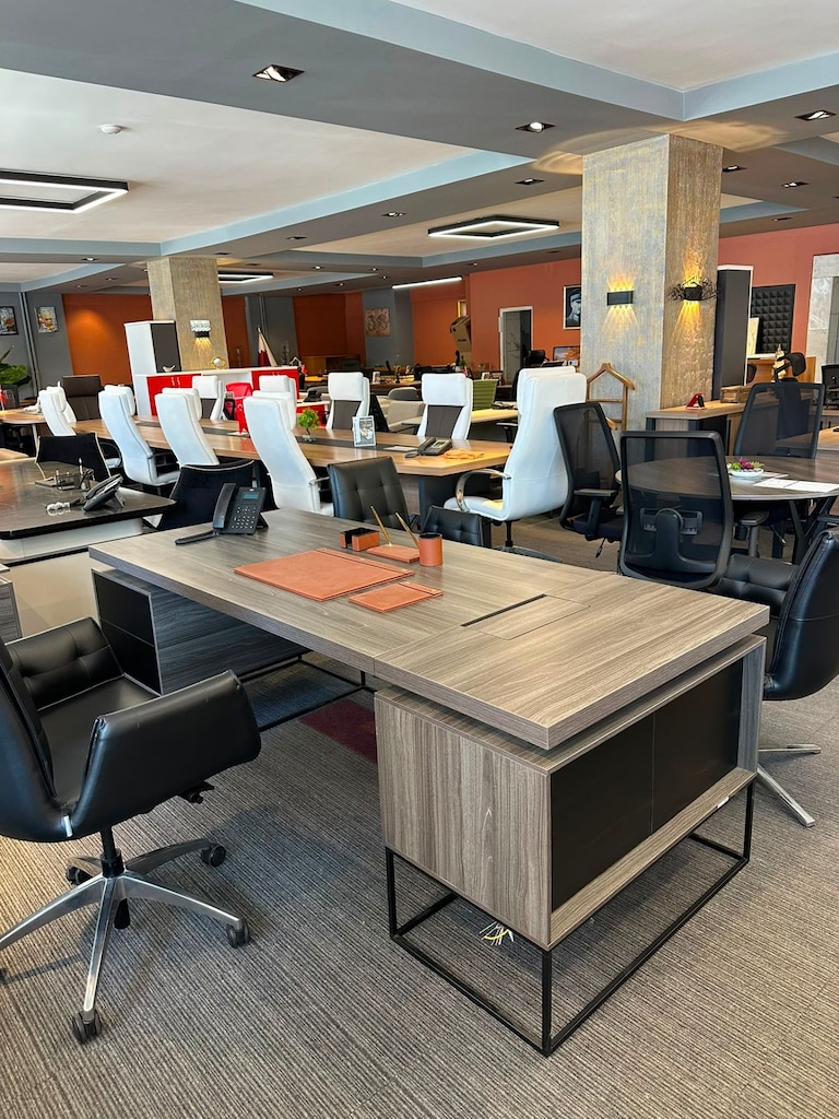KLAS OFİS ÜSKÜDAR 220x90 cm BÜROTIME YÖNETİCİ TAKIMI - 5