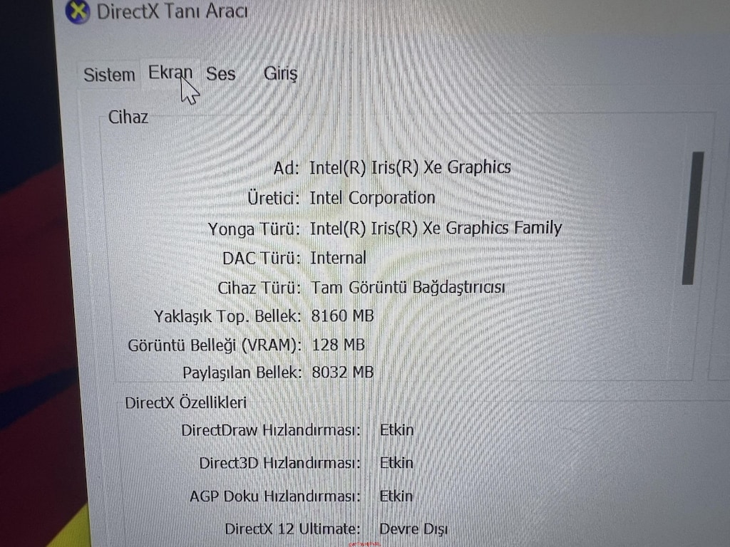 HP ELİTBOOK İ5 11. NESİL 16 GB RAM 256 M2SSD - 6