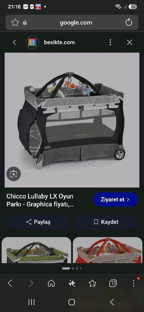 chicco yatak oyun parkı - 7