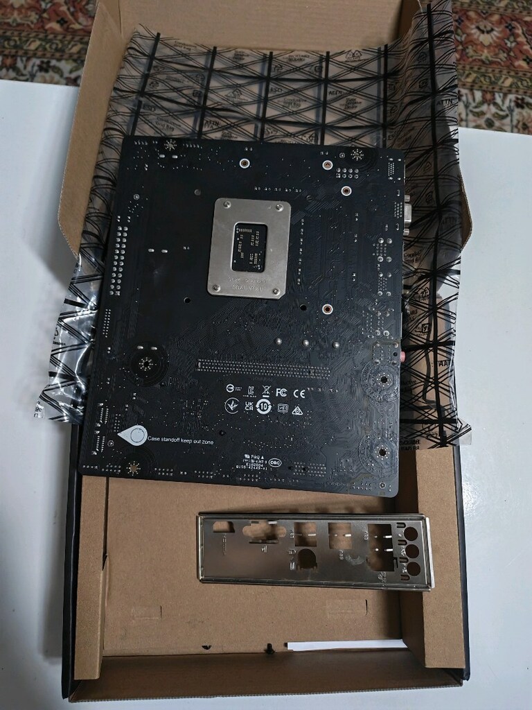 MSI PRO H 610 M-E Anakart, motherboard. Orjinal kutusunda - 4