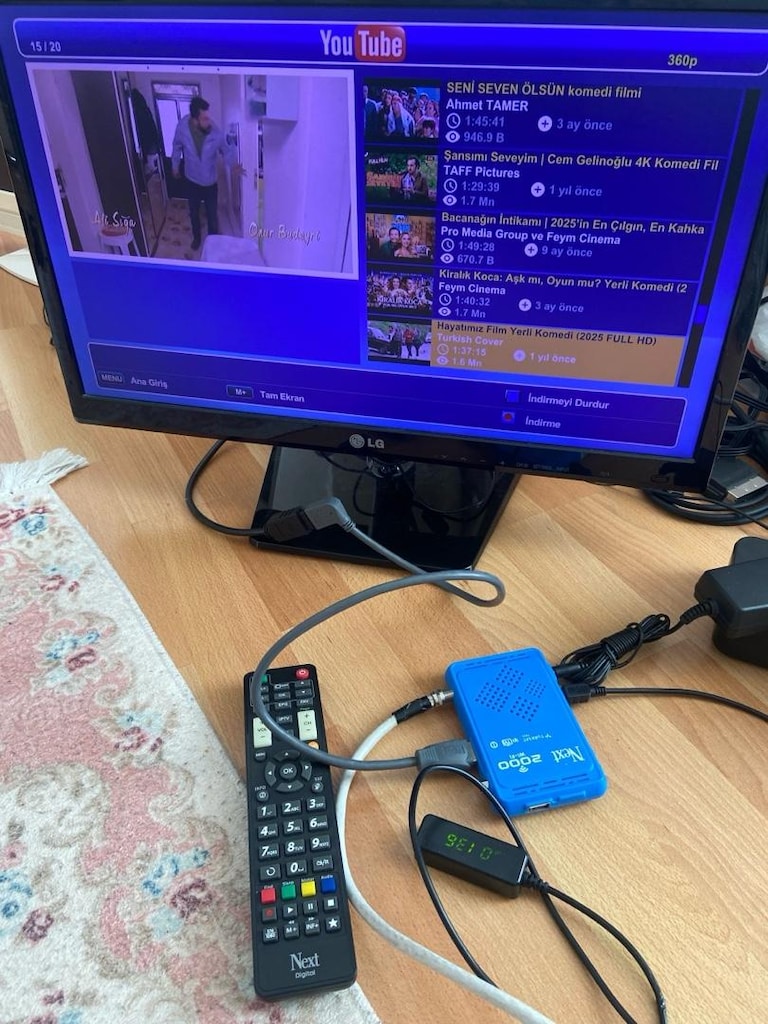 NeXT 2000 full hd tkgsli iptvli bütün uygulamaları açar - 12
