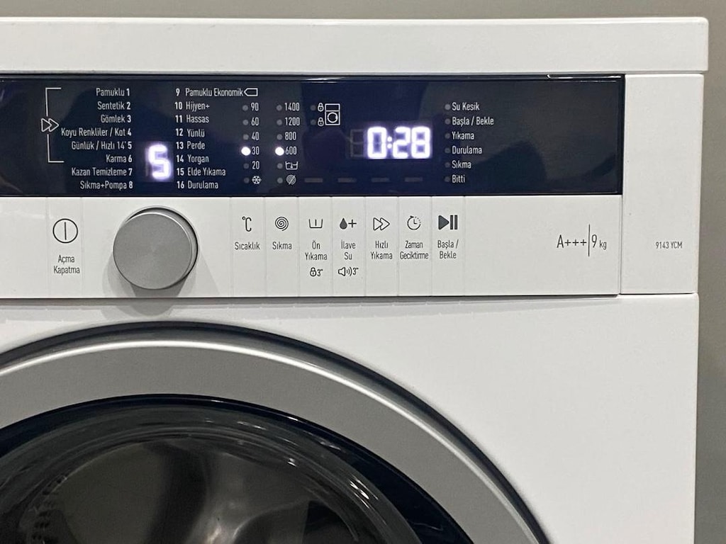 ARÇELİK 9 KG PİANO SERİSİ 1400 DEVİRLİ ÇAMAŞIR MAKİNESİ - 2