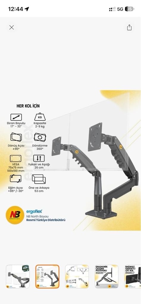 2 li Monitör Standı - 3