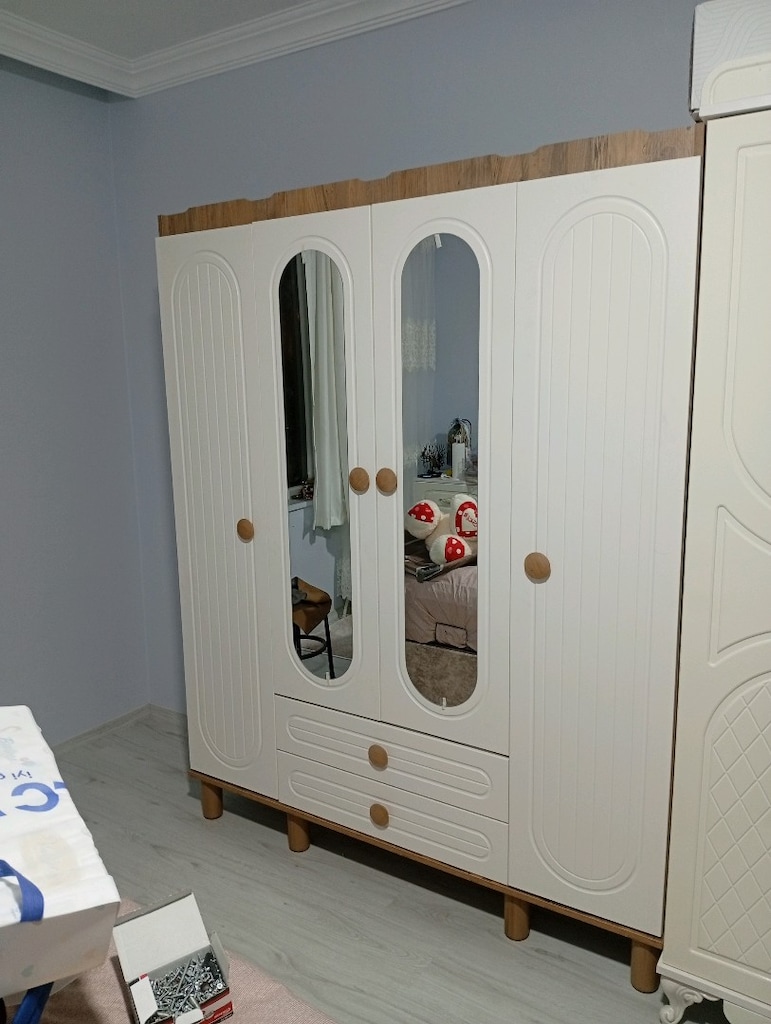 sıfır bohem model 4 lü dolap - 5