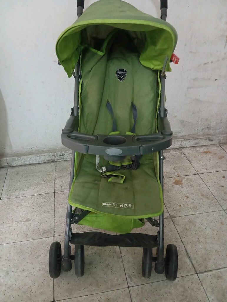 Massimo ricco marka, baston bebek arabası.
