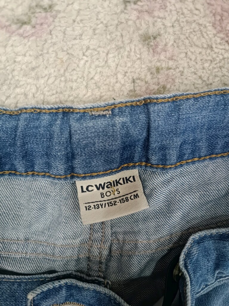 Açık Mavi Rahat Kesim 12-13 yaş Denim Jean - 3