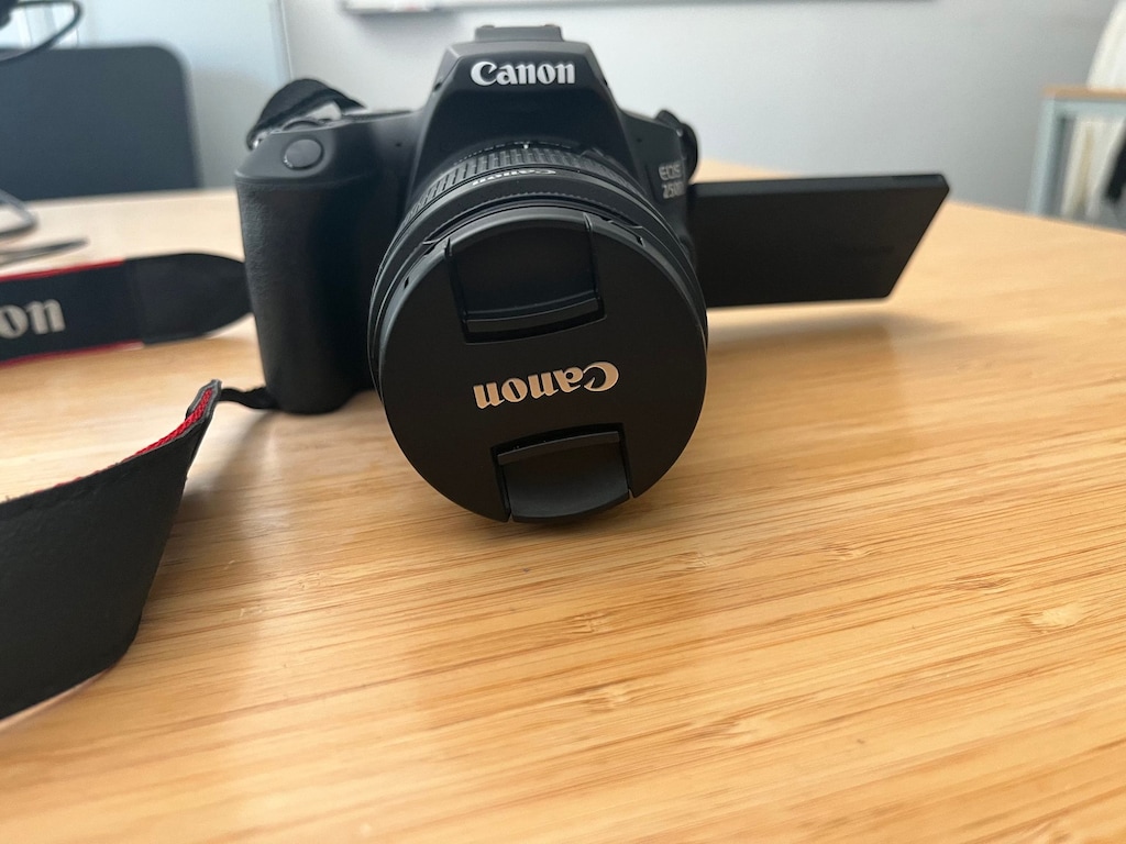 CANON EOS 250D 4K EF-S 18-55, 128GB SD + Çanta, Eksiksiz, Çok Temiz - 5
