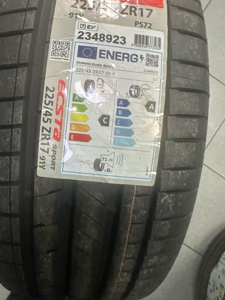 225/45/17 kumho 2026 yazlık - 10