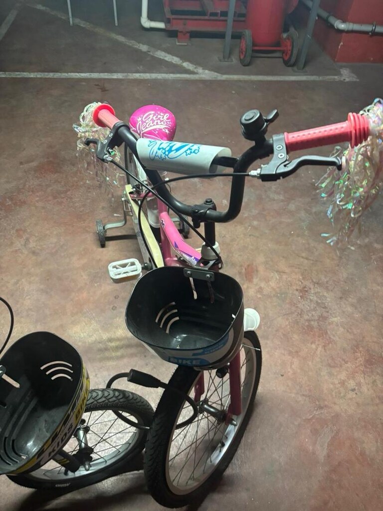 BMX Sarı Bisiklet ve pembe kız bisikleti - 7
