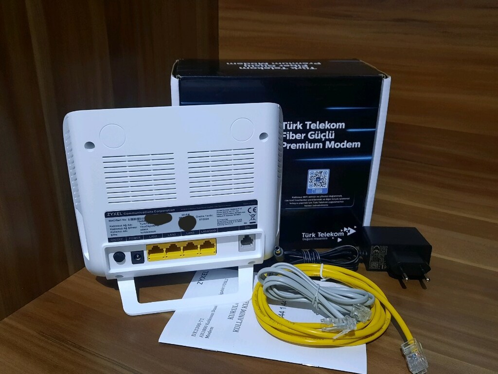 WİFİ 6 VDSL MODEM YENİ NESİL 5G VE 2.4G, ZYXEL, DFC0 - 2