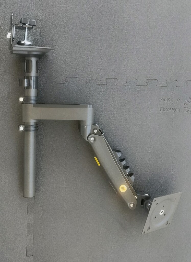 NB North Bayou H180-FP Çift Kol Amortisörlü 17"-27" Monitör Tutucu - 9