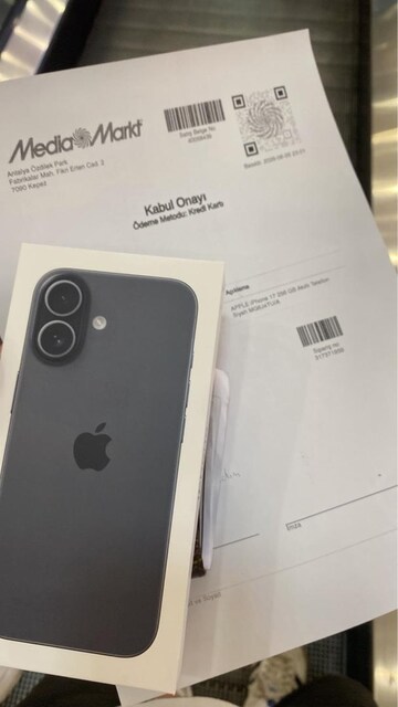 iphone 17 256gb siyah