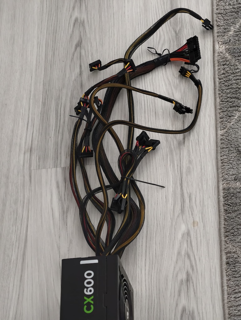 CORSAİR CX600 600WATT PSU - POWER SUPPLY - GÜÇ KAYNAĞI - 6