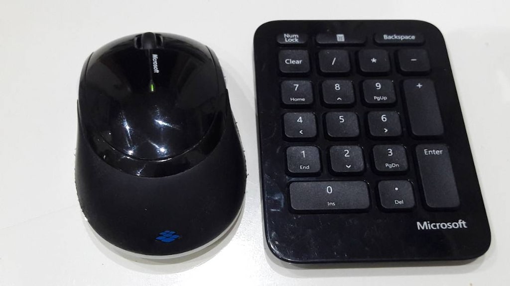 MICROSOFT WIRELES MOUSSE 5000 VE MİNİ KLAVYE (AÇIKLAMAYI OKUYUN)