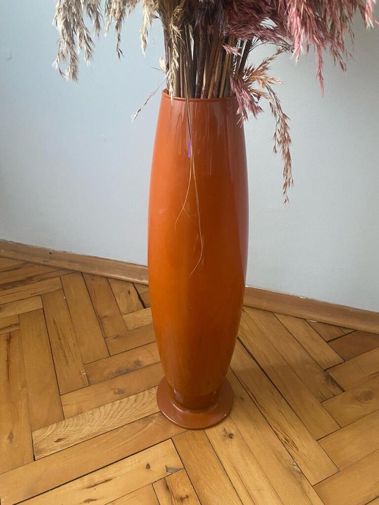 tepehome turuncu vazo 50cm - 2
