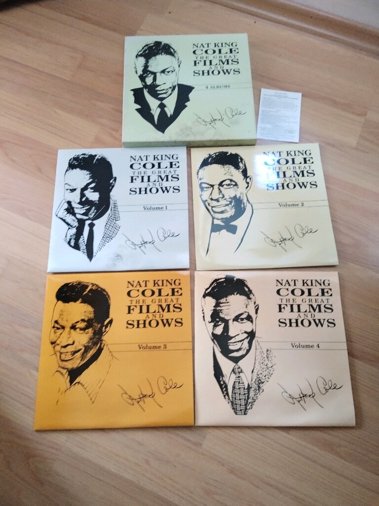 Nat King Cole 4 Plak Kutu Set - 3