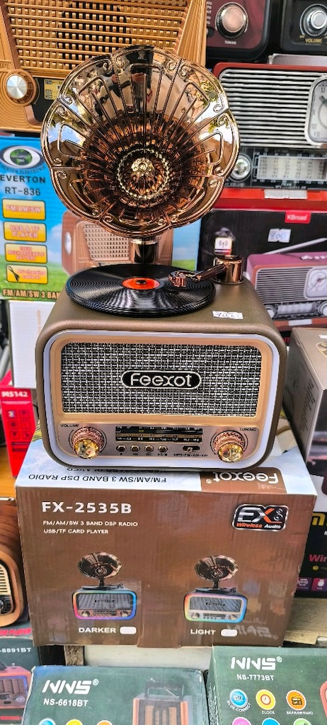 Harika tasarımlı, Bluetooth lu nostaljik radyo - 2