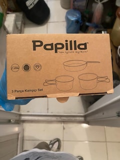 Papilla 3 Parça Kampçı Seti - Sıfır - 4